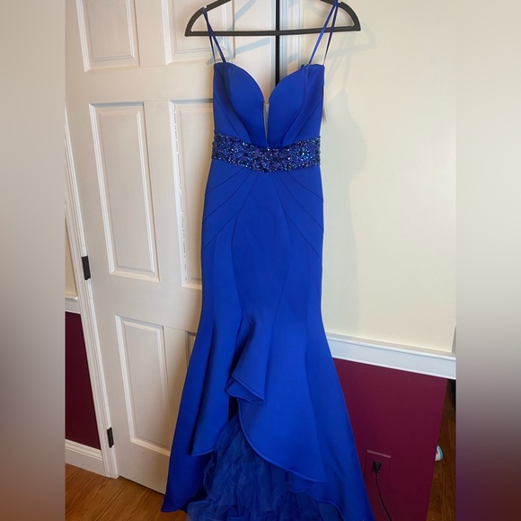 Dresses & Skirts - Royal Blue Mermaid Fishtail Prom Pageant Dress NWT